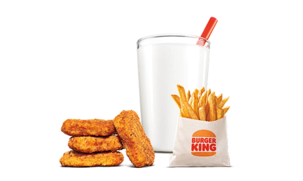 St. Catharines ON Burger King 4pc Nuggets King Jr. Meal