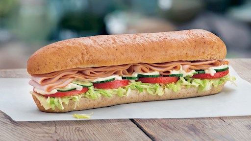 St. Catharines ON Mr Sub Large Turkey Sub