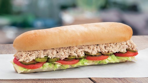 St. Catharines ON Mr Sub Large Albacore Tuna Sub