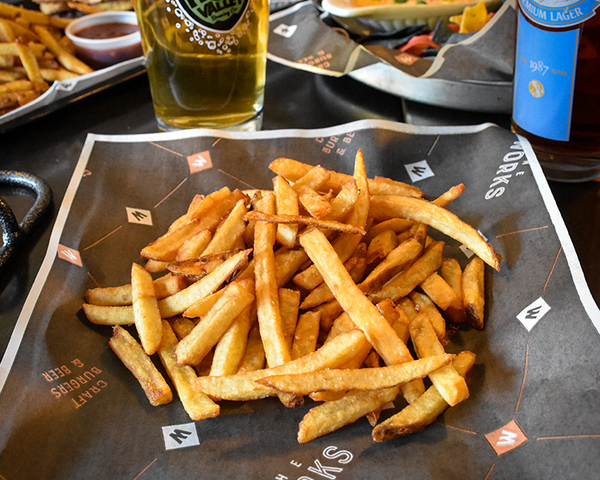 St. Catharines ON The Works Craft Burgers & Beers SIDE FRESH CUT FRIES