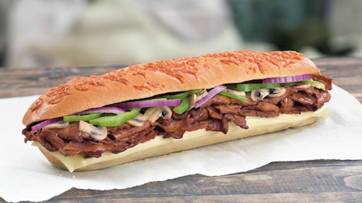 St. Catharines ON Mr Sub Large Steak & Cheese Sub