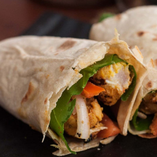 St. Catharines ON The Indian Aroma Kitchen Chicken Tikka Wrap