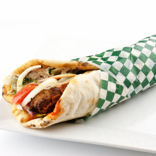 St. Catharines ON The Indian Aroma Kitchen Seekh Kabab Wrap