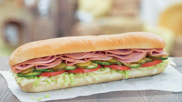 St. Catharines ON Mr Sub Large Ham Sub Combo