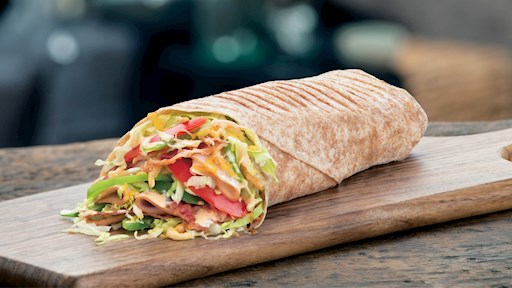 St. Catharines ON Mr Sub Chipotle Turkey & Bacon Wrap