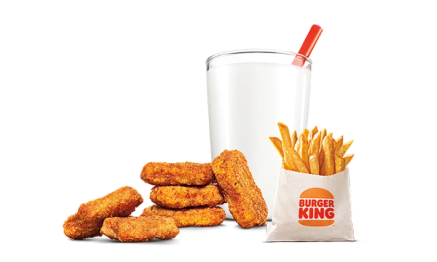 St. Catharines ON Burger King 6pc Nuggets King Jr. Meal