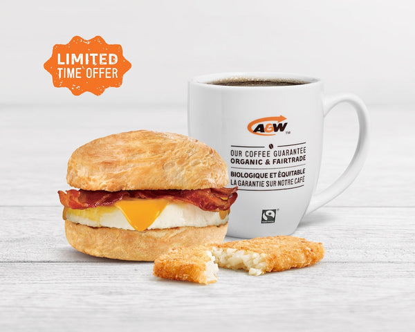 St. Catharines ON A&W Cheese & Egger Combo