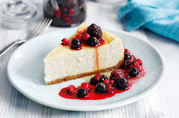 St. Catharines ON The Office Tap & Grill NY Style Cheesecake with Triple Berry Compote