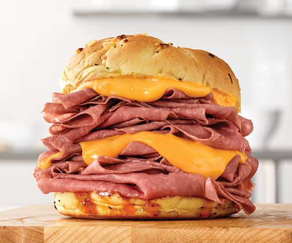 St. Catharines ON Arby's Beef 'n Cheddar Half Pound Meal