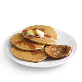 St. Catharines ON McDonald's Hotcakes & Sausage [760.0 Cals]
