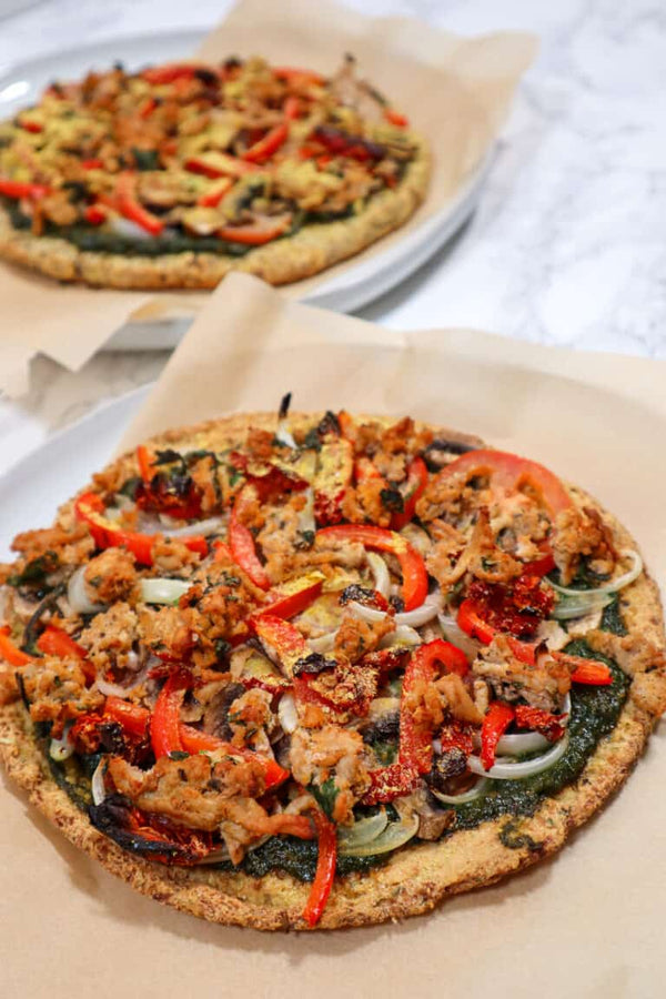St. Catharines ON Red Swan Pizza Create Your Own Gluten-Friendly Cauliflower Crust Pizza 10"