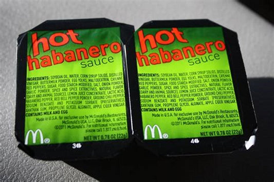 Oshawa McDonald's Spicy Habanero Sauce