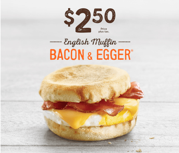 St. Catharines ON A&W English Muffin Cheese & Egger