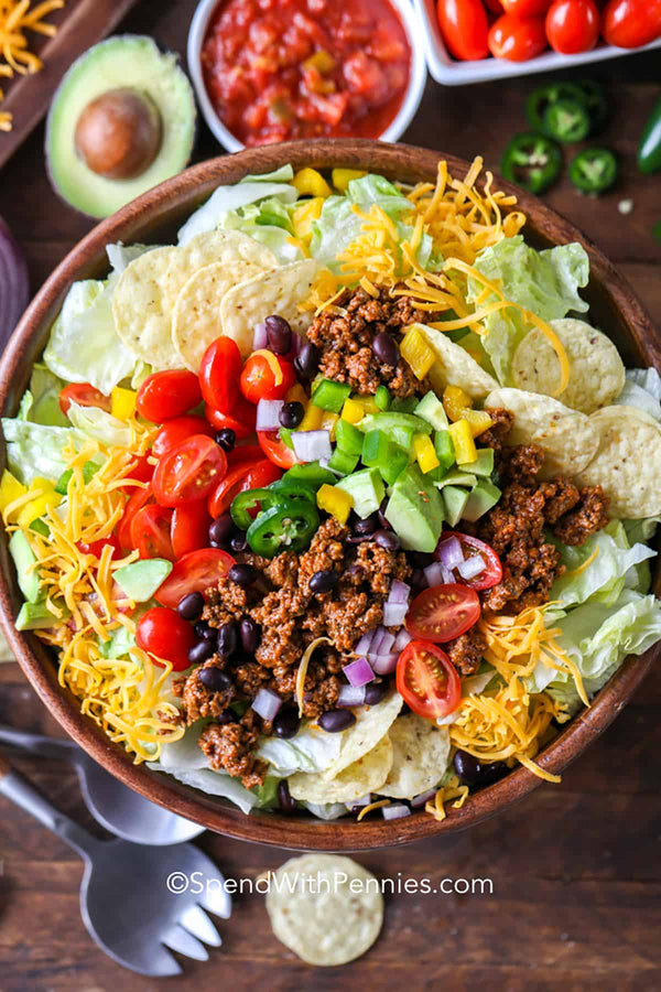 St. Catharines ON Burrito Guyz Taco Salad