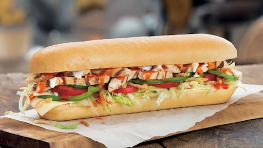 St. Catharines ON Mr Sub Small Buffalo Chicken Sub