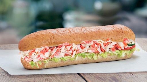 St. Catharines ON Mr Sub Large Seafood Sub