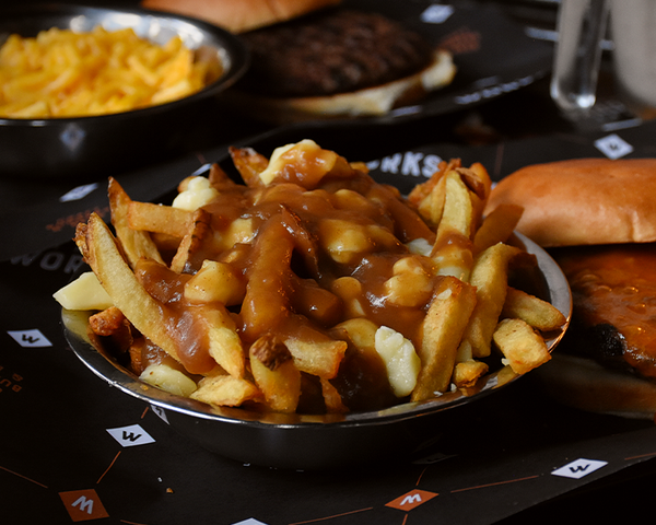 St. Catharines ON The Works Craft Burgers & Beers FRY-DAY POUTINE