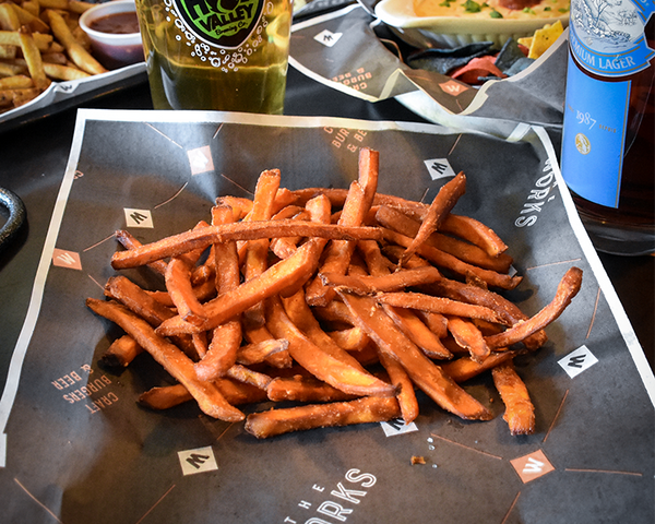 St. Catharines ON The Works Craft Burgers & Beers SIDE SWEET POTATO FRIES