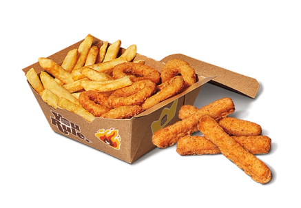 St. Catharines ON Burger King Chicken Fries Snack Box