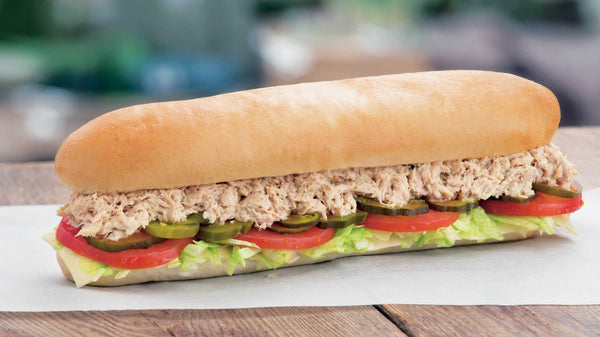 St. Catharines ON Mr Sub Large Albacore Tuna Sub Combo