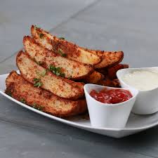 St. Catharines ON The Office Tap & Grill LARGE GARLIC PARM WEDGES