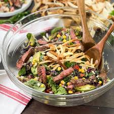 St. Catharines ON The Office Tap & Grill SOUTHWEST STEAK SALAD