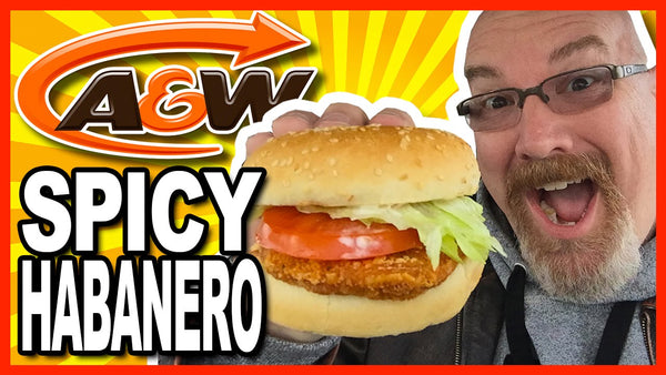 St. Catharines ON A&W Spicy Habanero Chicken Burger Combo