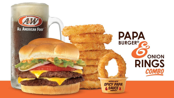 St. Catharines ON A&W Papa Burger Combo