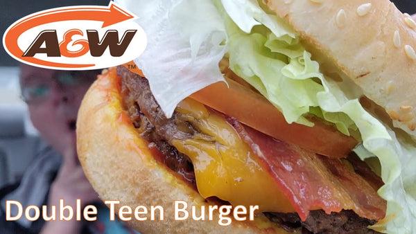 St. Catharines ON A&W Double Teen Burger Combo