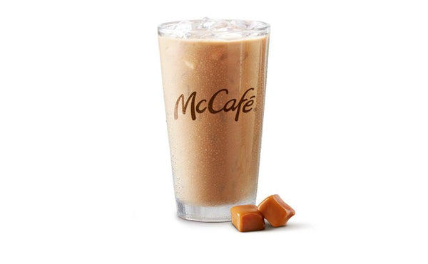 St. Catharines ON McDonald's Caramel Iced Coffee [100.0 Cals]