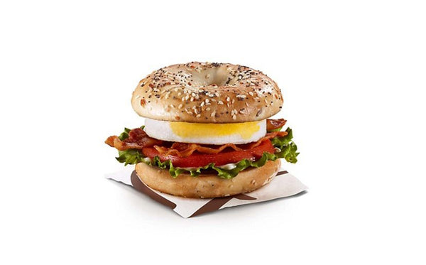 St. Catharines ON McDonald's Everything Egg BLT Bagel [570.0 Cals]