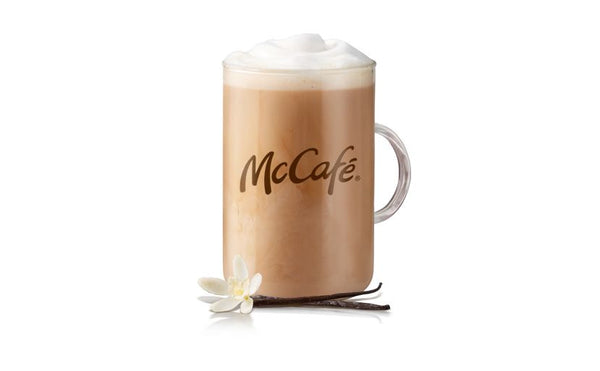 St. Catharines ON McDonald's Latte with sugar free syrup (2% Milk) [120.0 Cals]