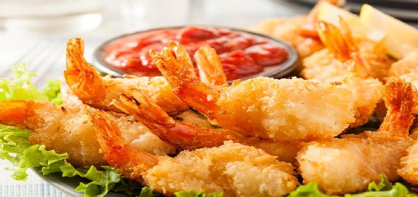 St. Catharines ON The Indian Aroma Kitchen Shrimp Pakora (6 pcs)