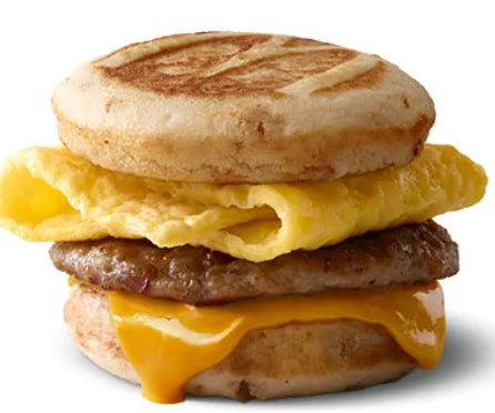 St. Catharines ON McDonald's Sausage, Egg & Cheese McGriddles [520.0 Cals]