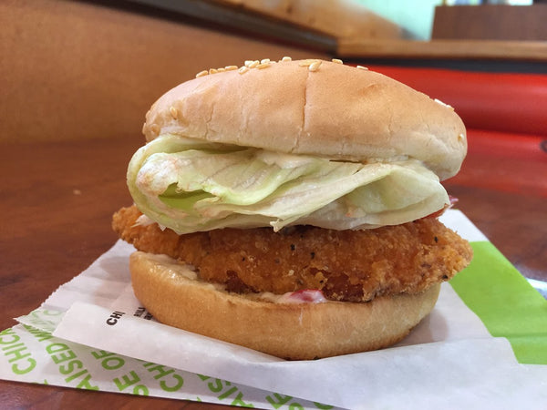 St. Catharines ON A&W Spicy Habanero Chicken Burger