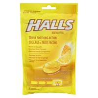 Save On Halls - Cough Lozenges - Honey Lemon, 30 Each