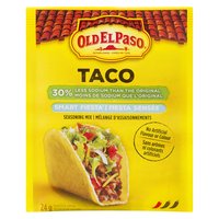 Save On Old El Paso - Smart Fiesta Taco Seasoning Mix, 24 Gram