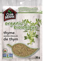 Save On Club House - Organic Thyme Leaves, 20 Gram