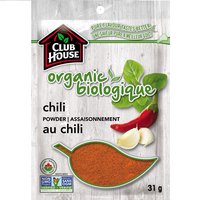 Save On Club House - Organic Chili Powder, 31 Gram