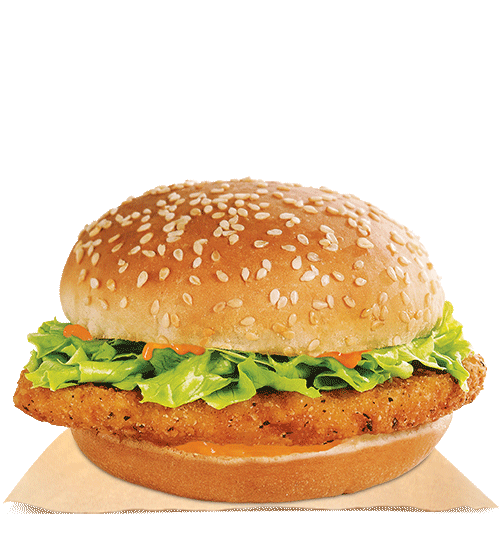 Nanaimo Burger King Spicy Chicken Jr. Sandwich