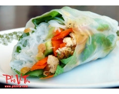 Nanaimo Pho VTa Vietnamese Restaurant Tofu Salad Rolls (2 rolls)