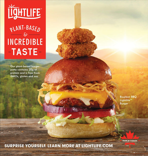 Oshawa Kelseys Bourbon BBQ Lightlife™ Burger