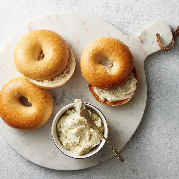 Oshawa Sherry's Diner Bagel with Butter