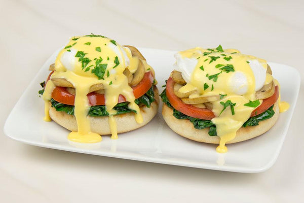 Oshawa Sherry's Diner Vegetarian Eggs Benedict