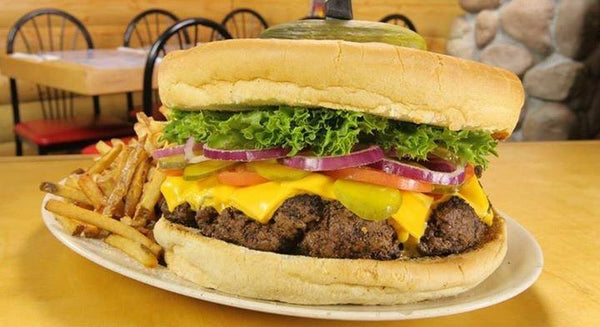Oshawa Sherry's Diner Canuck Burger