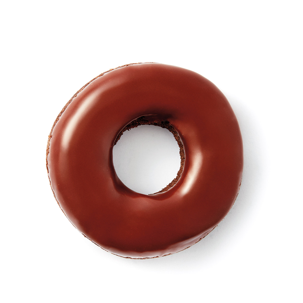 Oshawa Tim Hortons Double Chocolate Donut