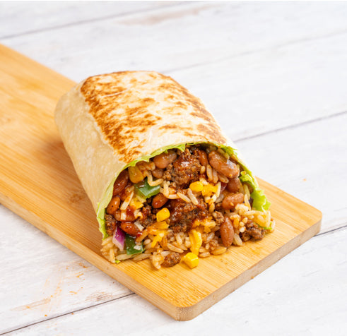 Hinton BarBurrito Ground Beef Burrito Small