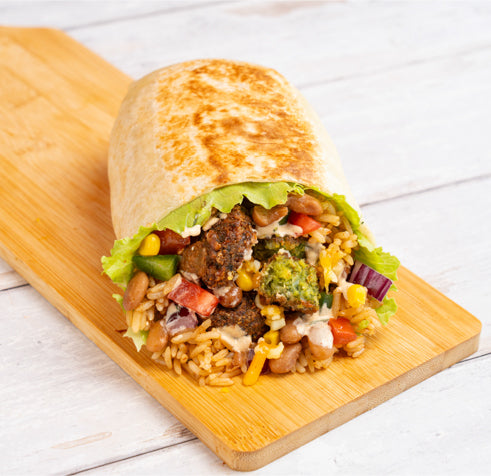 Hinton BarBurrito Falafel Burrito Small