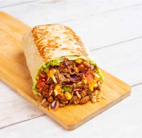 Hinton BarBurrito Pulled Pork Burrito (Gluten-Friendly)