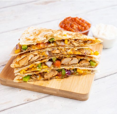 Hinton BarBurrito Jerk Chicken Quesadilla